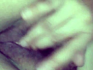 mature woman enjoys private masturbation session at home