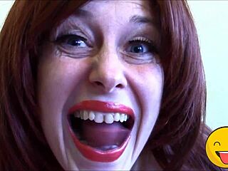 horny fetish queen with tongue