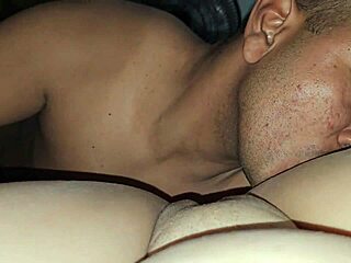 Sucking and licking my blonde bitch's clitoris