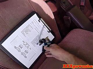 does the amateur get her pussy drilled bent over the desk?