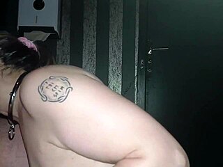 Female slave feels intense maledom doggystyle at public gloryhole