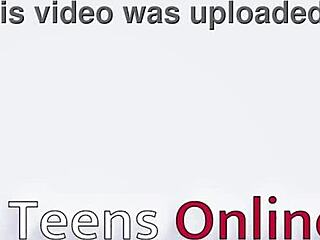 Real Teen Inserts Butt Plug