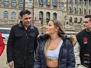 Silvia dellai in intense double anal cum swallowing scene