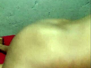 Ebony Teen's Tight Pussy Gets Stretched