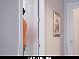 Milan and hazel heart welcome cousin remi jones with a threesome in doggystyle.