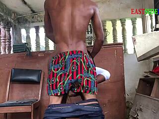 I caught landlord bent over fucking church member doggystyle outdoors