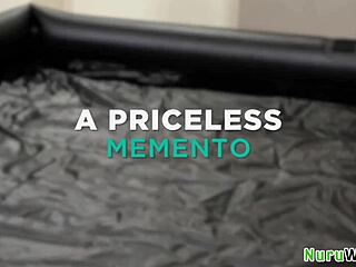 Gal Ritchie Films Her Wet Nuru Massage with Seth Gamble