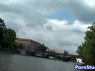 Public Nude Fetish Eurobabe Rides Waterbike