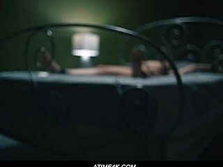 Ready for this simulation of blonde milf in lingerie getting choked and creampied in interracial office titty fuck?