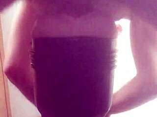 gazzadomm tells the story of him passionately fucking his homemade fleshlight male toy as daddy