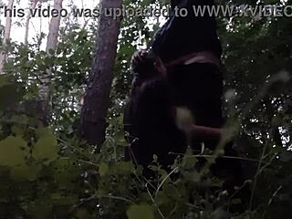 I fuck my stepsister deep in the mouth outdoors in the forest passionately