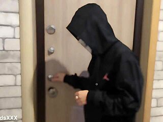 It was supposed to be a trap, but the sexy thief got caught red-handed and then faced consequences