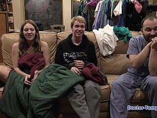 Dr Tampa Playing Around With Ultrasound On Nova Maverick In Hospital With Big Tits Nurse