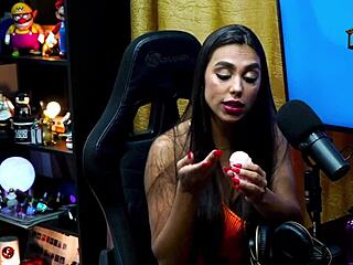 Didy Reis shows beautiful breasts during podcast as Ruan plays with them in outdoor interview.