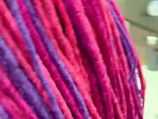 this couple enjoys a huge squirt after cumshot and eating sperm in the bedroom shower with big cock handjob and blowjob close up