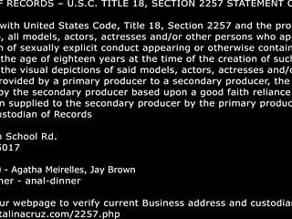 Agatha Meirelles Cute Blonde Takes Thick Bbc in Ass to Mouth Action