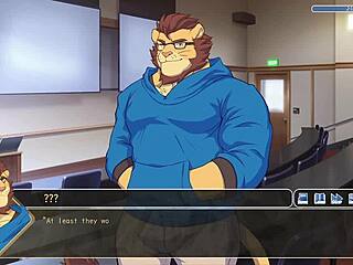 Jogando after class 1 with classroom furry game action and intense banging scenes