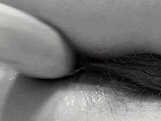 Unusual Anal Penetration for Milf in Stockings with Hairy Pussy and Beautiful Ass