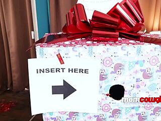 Christmas Roleplay With Stepmom Riding Cock In Cowgirl Position From Pov