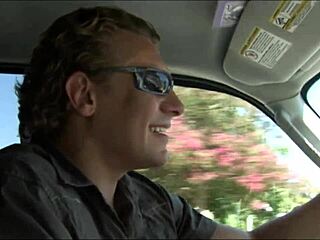 Alisandra faces car trouble leading to big cock anal and squirting in quickie ride