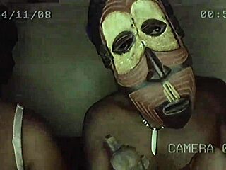 Kenyan church pastor contrasts with fucking big curvy ass church member