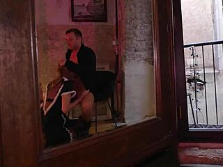 Incubus Seduces Nun for Deepthroat Blowjob and Rough Anal with Gaping Asshole in Sanctuary