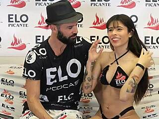 Petite Colombian Cutie Mells Blanco Takes On Bon Bon Bum Challenge In Casting