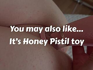 Woman uses crazy toy to shake out intense orgasm with squirting and clit stimulation details