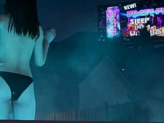 Hey, join the wild house party? Female sex scenes unfold in lesbian game.