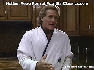 Oh yeah Lucky is fucking ambitious with double penetration and rimjob in this vintage group scene