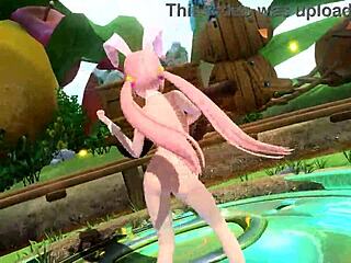 Megurine Luka Popipo Project Diva Nude Mod With Full Nude Bunny Costume