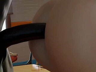 fortnite evie in black doggystyle position