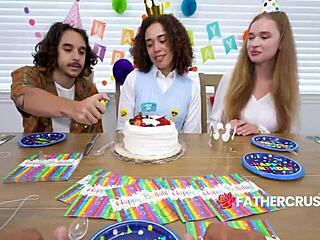 my virgin teen pussy throbs so much for my step dad's knob even though he's old and married