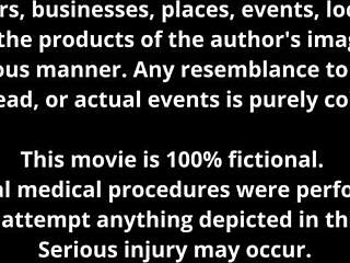 genesis undergoes her first gyno exam with close up anal fingering and pussy spreading by nurse in hospital