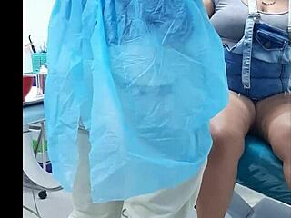 my dentist appointment ends with his big cock in my mouth