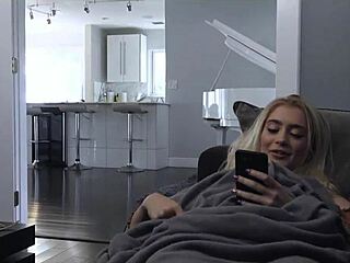 Hot Step Sister Caught Masturbating With Panties