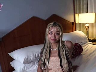 tanned blondie gia dibella sucks