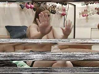 oh man, behind the scenes with nuria millan and marta villalobos in this wild gangbang... check description for more!