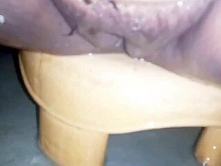 I watched this Indian housewife takin' a bath in her homemade video, oh man it's hot