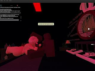 Blonde Bitch Gets Fucked in Roblox Studio