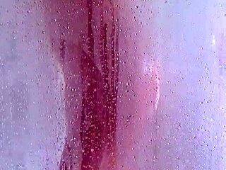 watch her big ass and tits bounce wildly in this explicit shower scene with shaved pussy action!
