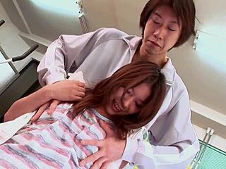 Oh man, this 18-year-old Japanese teen couple had such a steamy gym fuck with deepthroat, cowgirl riding, and facial cumshot! 💦🏋️‍♀️