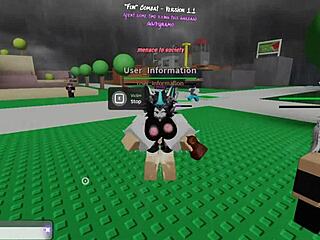 Dominating Two Girls In Mff Threesome With Vaginal Sex In Roblox Game