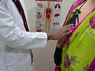 Doctor, you're using this horny patient in the clinic for tit play