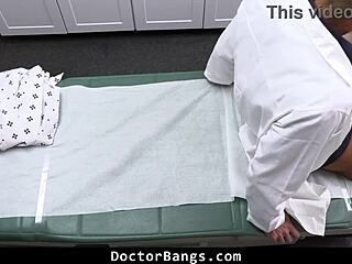 doctor's big dick solves shy redhead teen patient's fertility issues at hospital