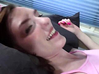 Older Mr Brogan Feels Intense Desire to Fuck Celestina Blooms Tight Wet Pussy Hole with Deepthroat Blowjob and Creampie