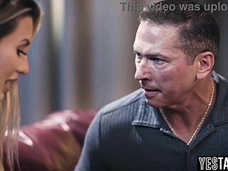 hey, can this mature stud really hire a petite blonde hooker to roleplay as his stepdaughter, bending her over for doggystyle fucking with his big hairy monster cock in hardcore old and young action?