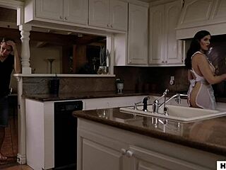 Bisexual couple chats about welcoming the new guy Draven Navarro Penny Barber and Tony Sting