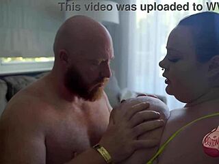 bbw fucks big dick johnson with blowjob and doggystyle sex in wet pussy