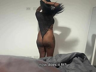 leyne rodriguez stepmom and stepson shared bed and fucked passionately in lingerie